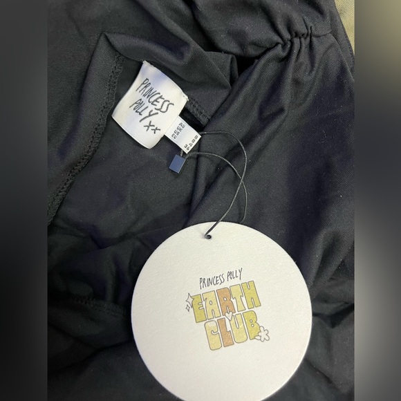 NEW PRINCESS POLLY MARCOU TOP BLACK Size: 4 - Picture 9 of 9